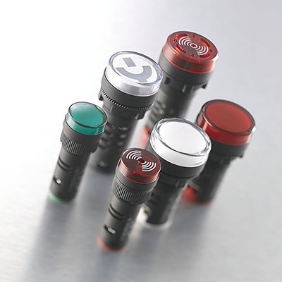 塑料指示燈和蜂鳴器Φ16、Φ22